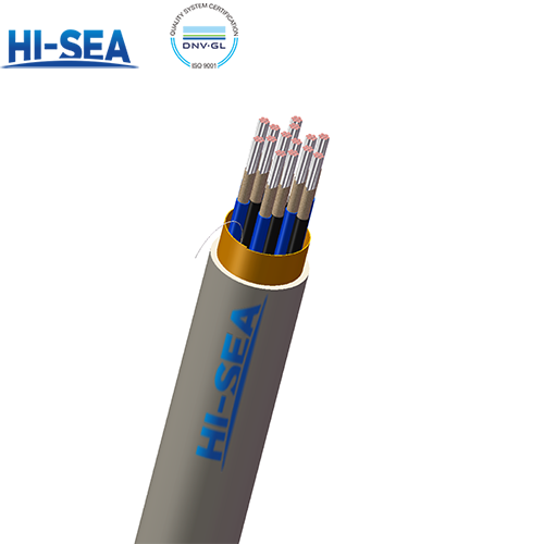 S108 BU(c) Low Smoke Halogen Free Fire Resistant Offshore Communication Cable 250V